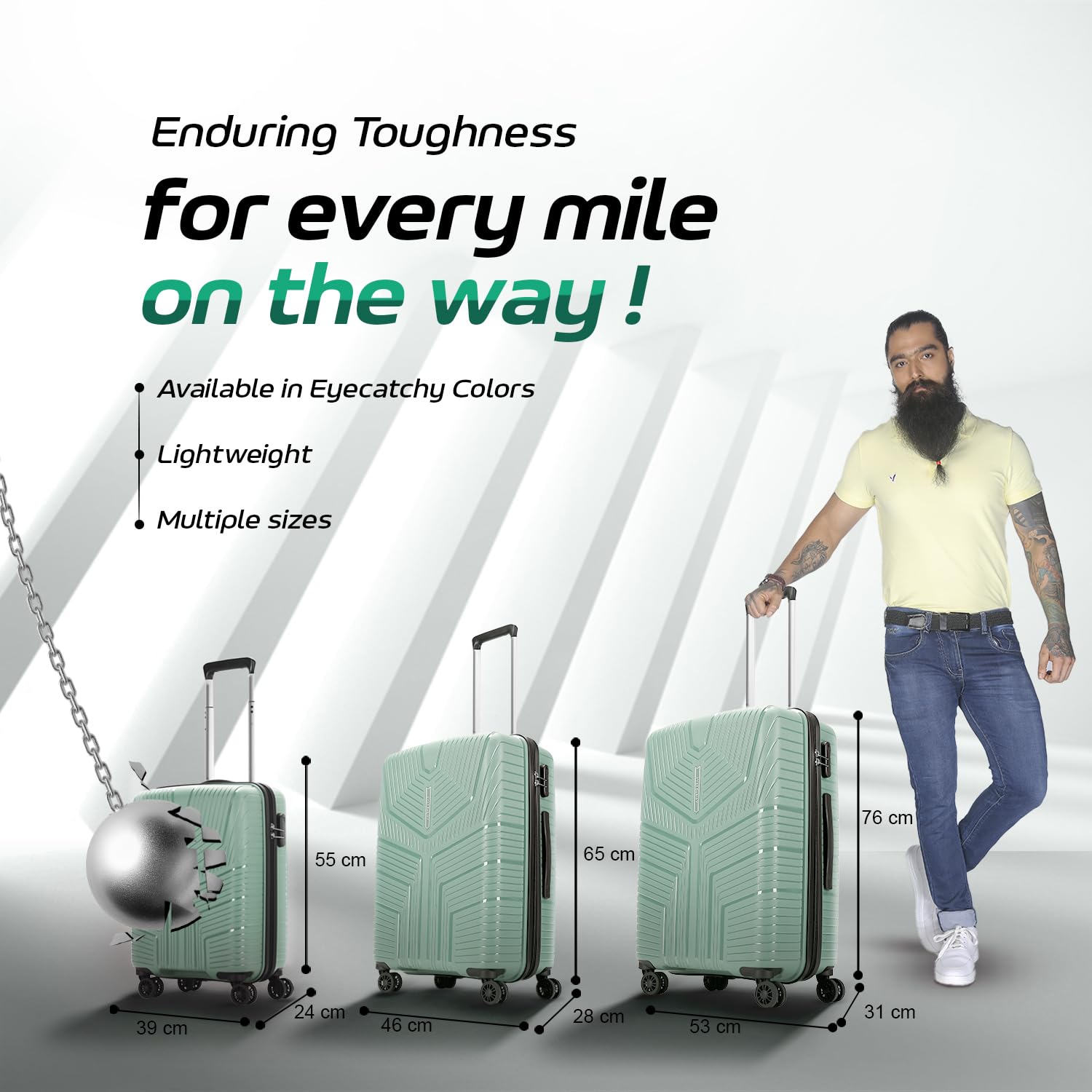 Aristocrat Large Prime Trolley Bags