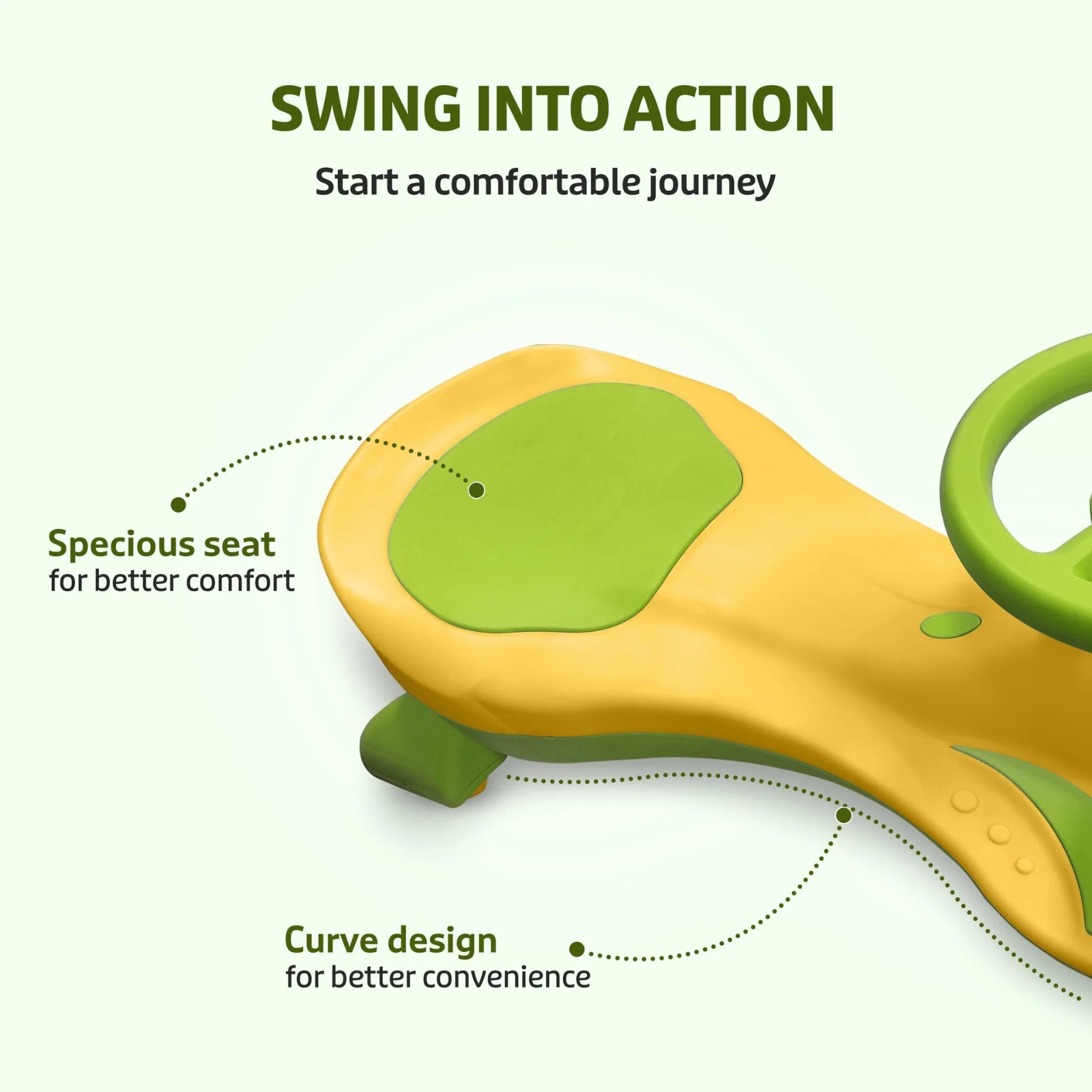 Sunny Swing Car, Kids Push Car, Magic Car for Kids