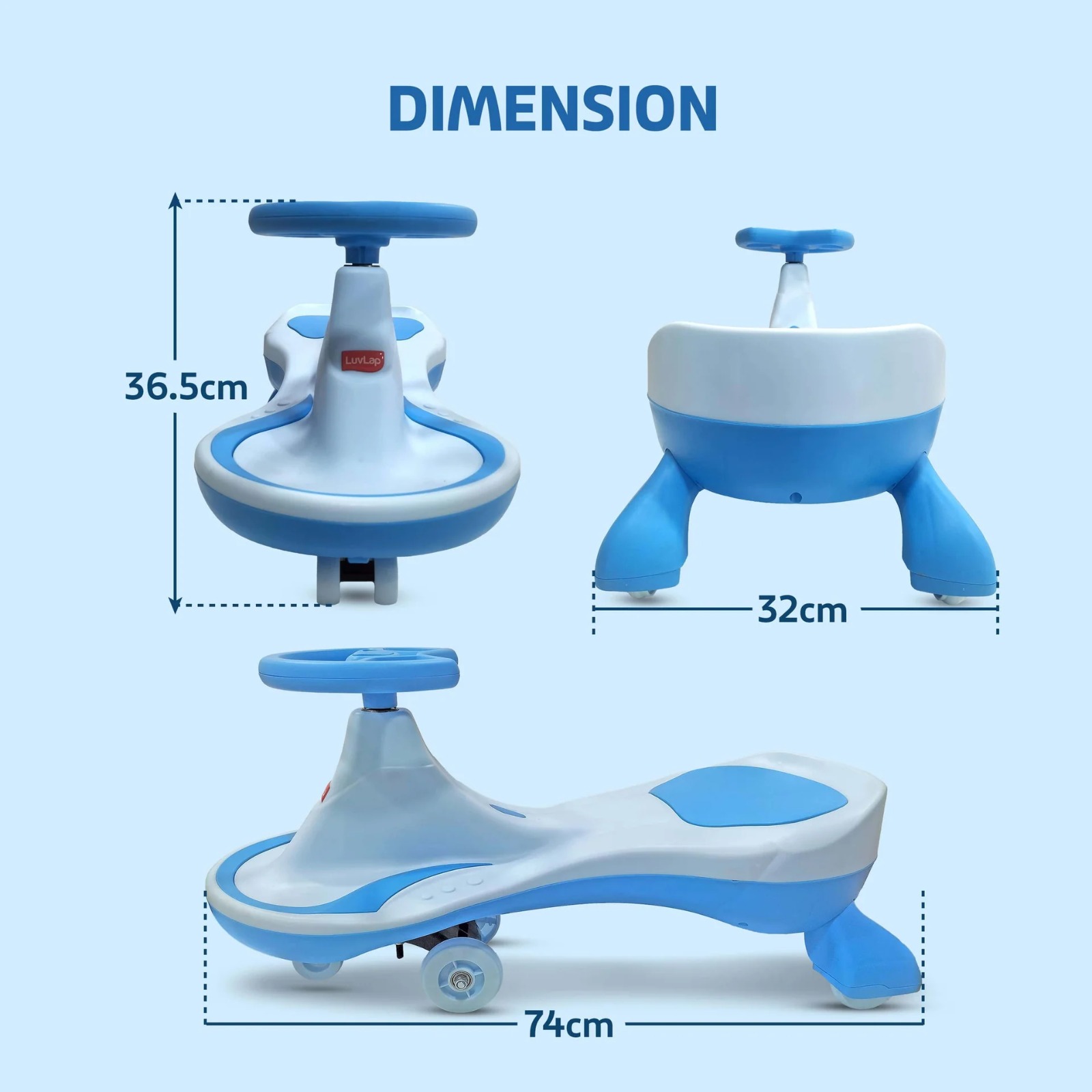 Sunny Swing Car, Kids Push Car, Magic Car for Kids